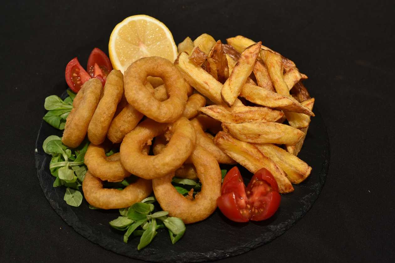 Meniu calamari pane 400g
