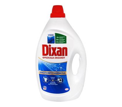 Dixan Plus Gel Ocean Fresh 48 washes 2.160L