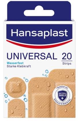 HANSAPLAST WATERPROOF PLASTER UNIVERSAL 20PCS
