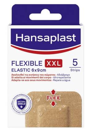 Hansaplast Flexible Elastic Plasters XXL 5pcs