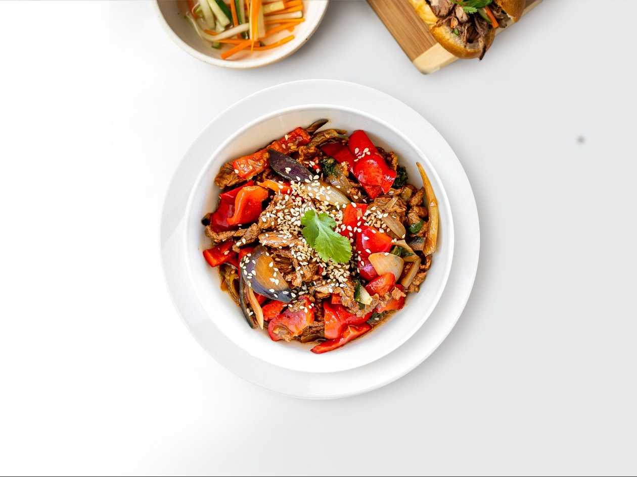 Beef on Basil