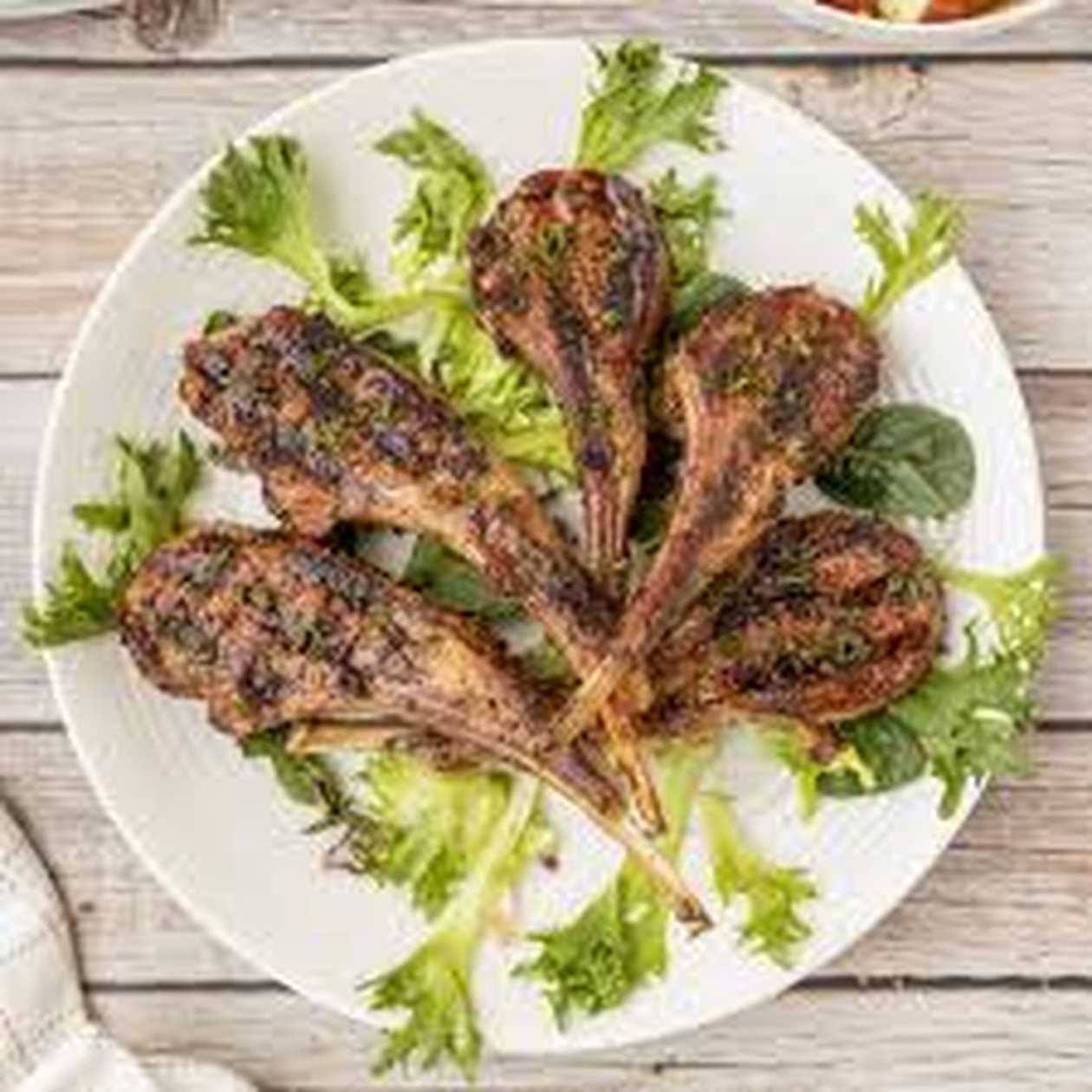 Charcoal-Grilled Lamb Chops