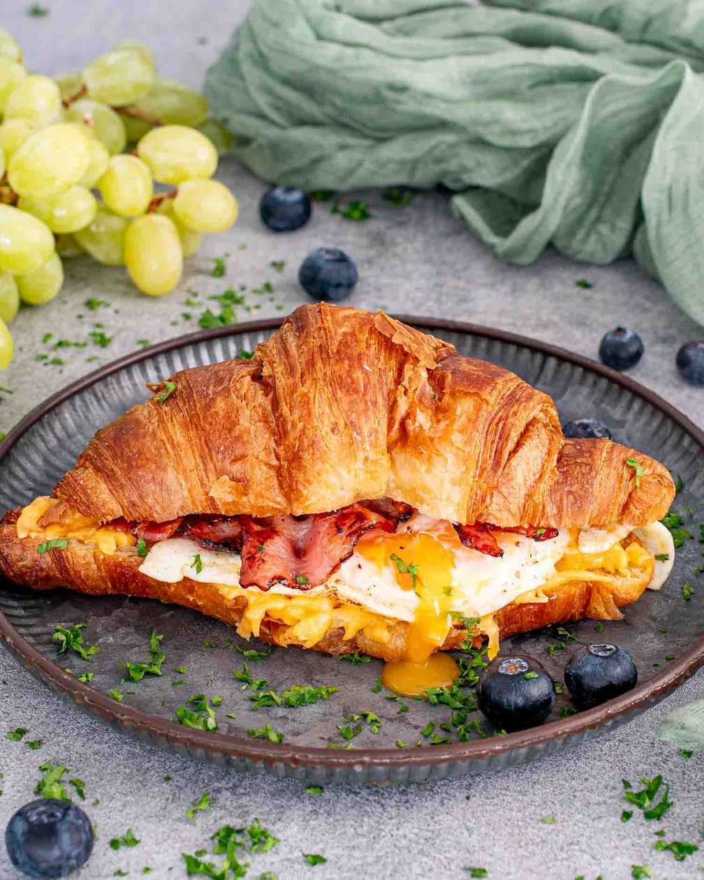 Egg, Bacon & Cheese Croissant