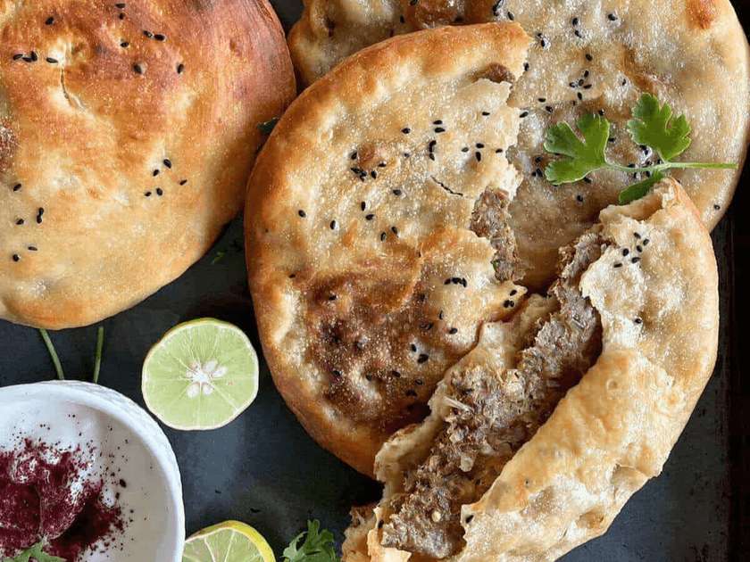 Mutton Keema Naan