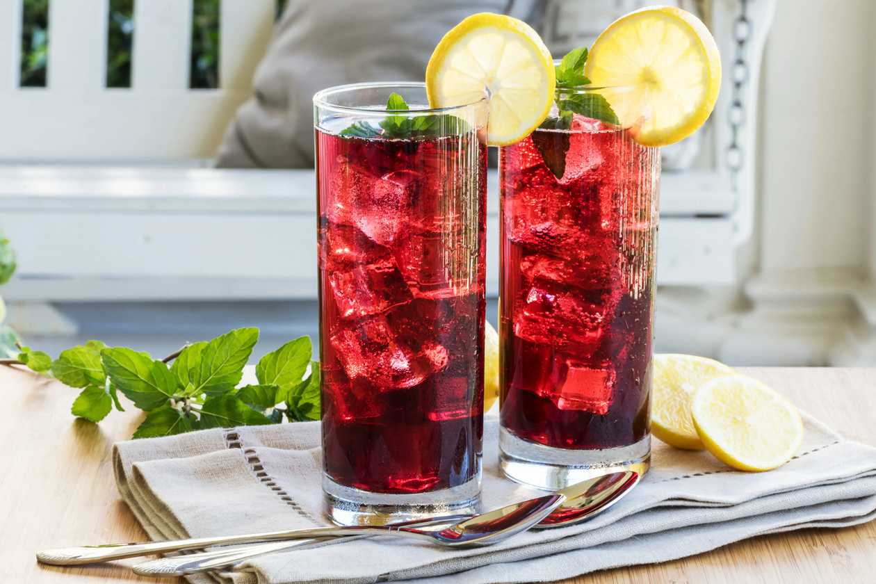 Hibiscus Iced Tea