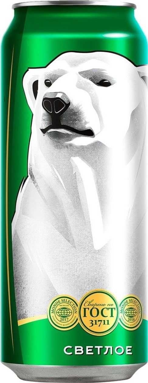 Belõi Medved Svetloje Purk 0,45 l 5% Õlu