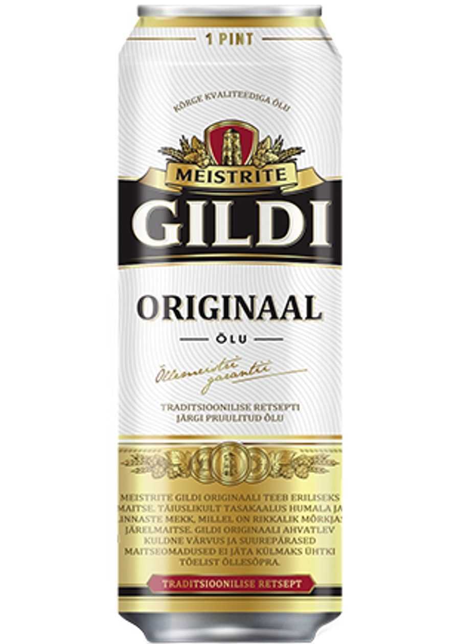 Meistrite Gildi Originaal Can 0,568 l 4.8% Beer
