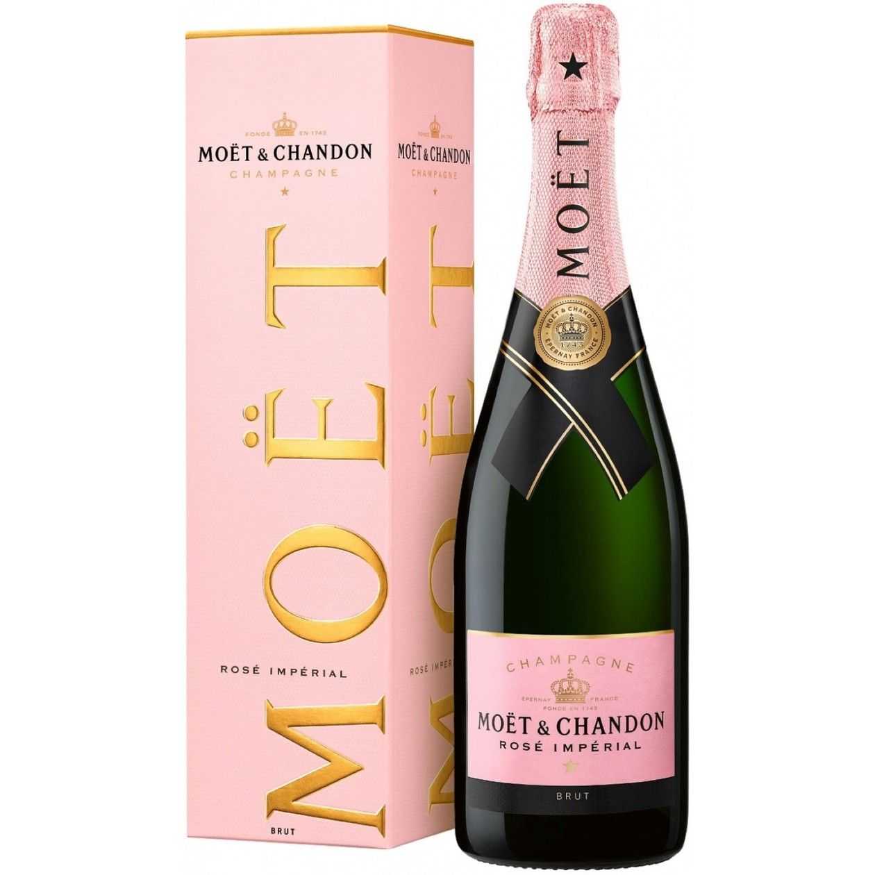 Moet Brut Imperial Rose 12%, 0,75 l, kp-kvaliteetvahuvein (box)