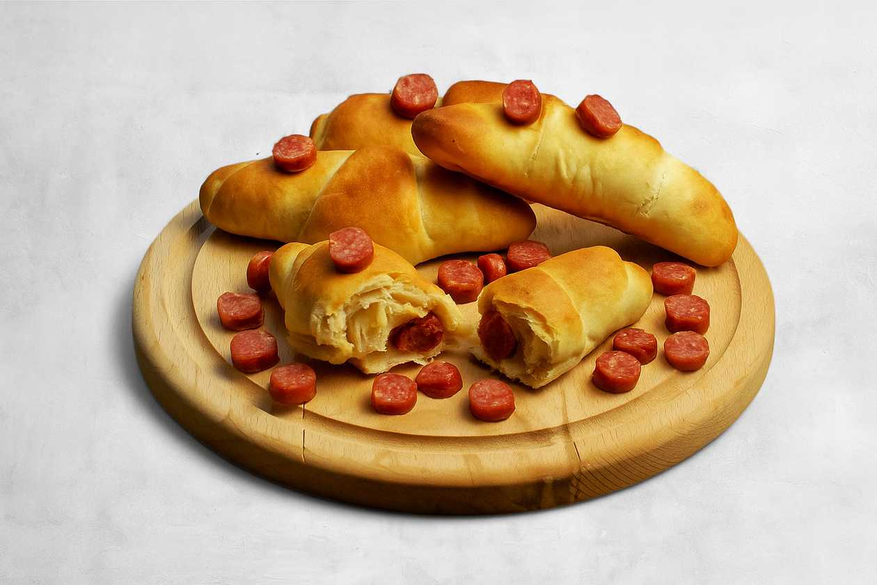 Meat Rolls + Sauce (4 pieces)