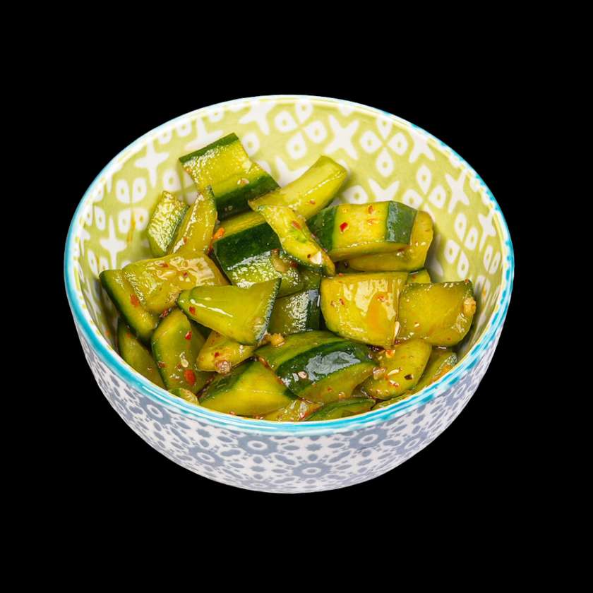 Sałatka Pikantny Ogórek z Czosnkiem