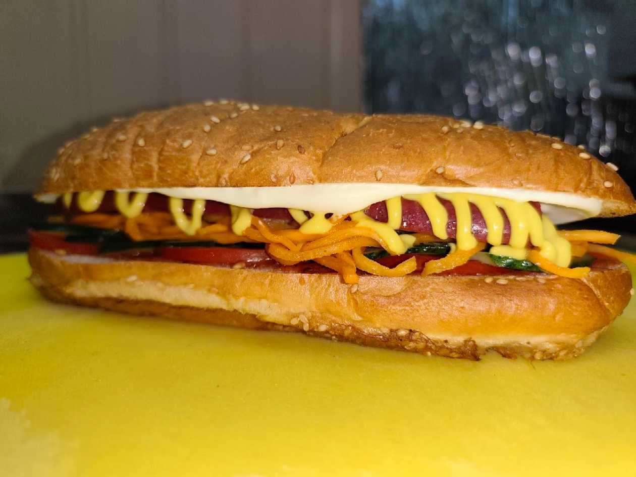 Hot Dog with Regular Sausage in a Bun