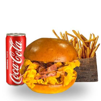 Menu - Burger Cheddar e Bacon