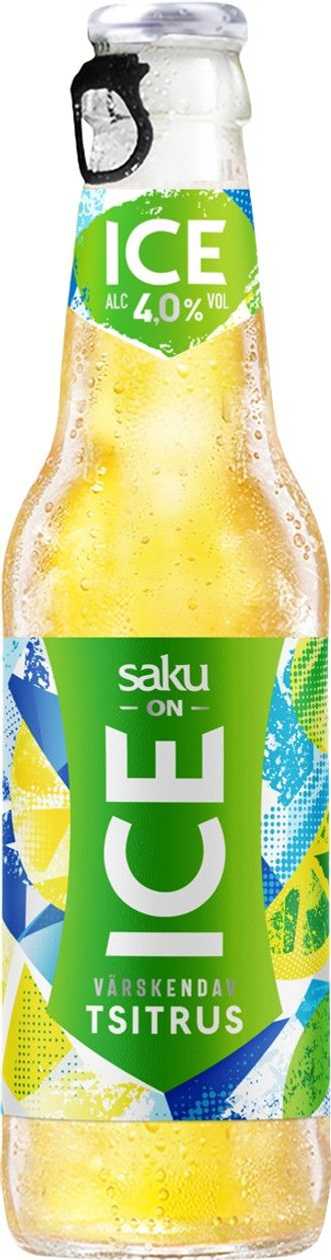 Saku ON ICE TSITRUS pdl 0.33L 4%