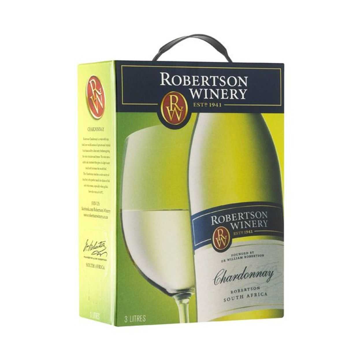 Robertson Chardonnay 13% 3 l BIB, South Africa