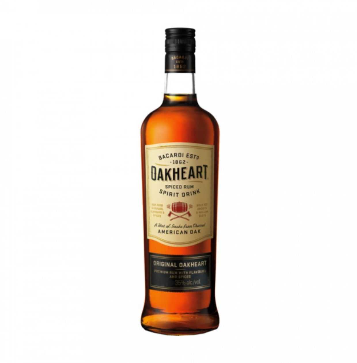 Bacardi Oakheart Spiced Original 0,5 l, 35%