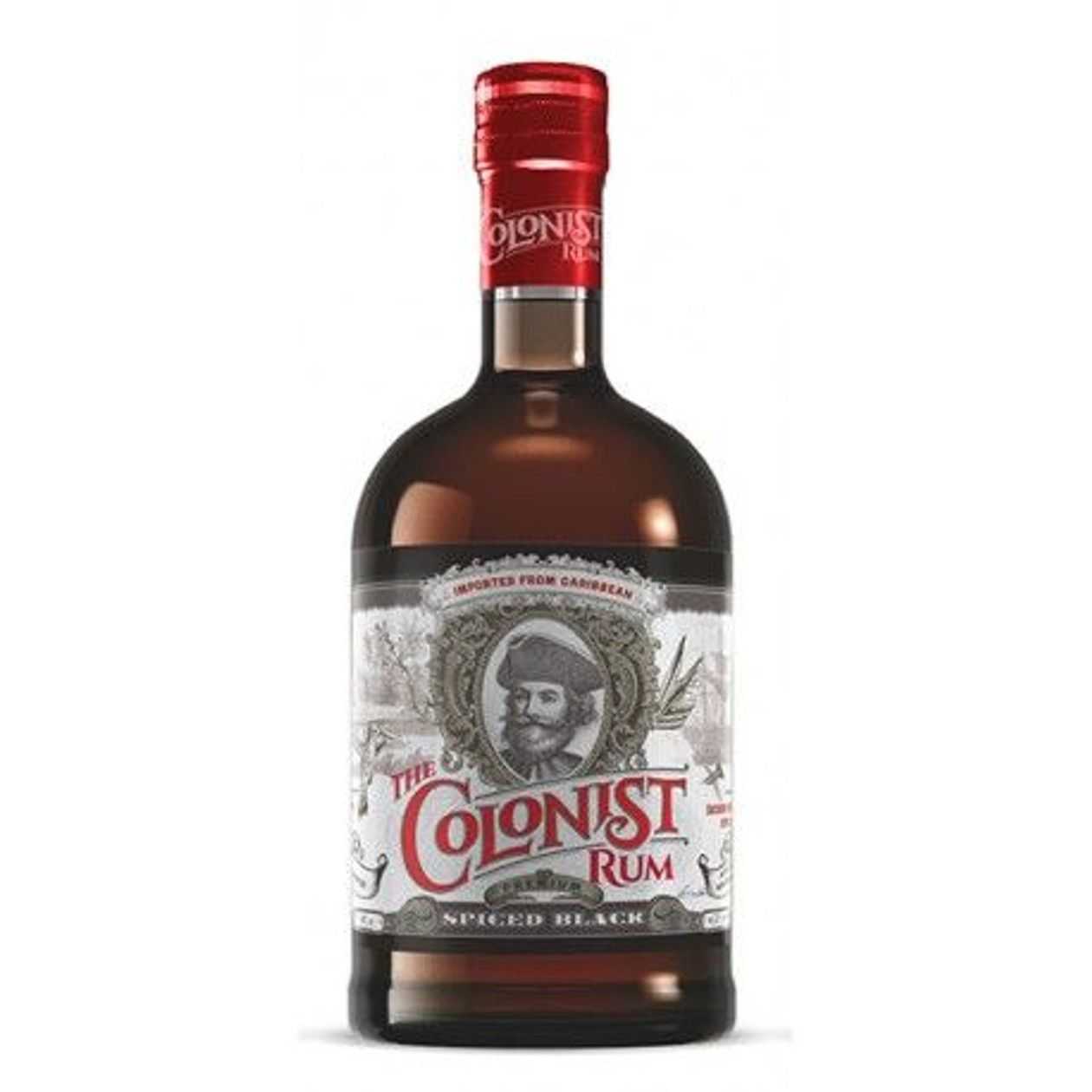 Colonist Premium Rum Spiced Black 0,7 l, 40%