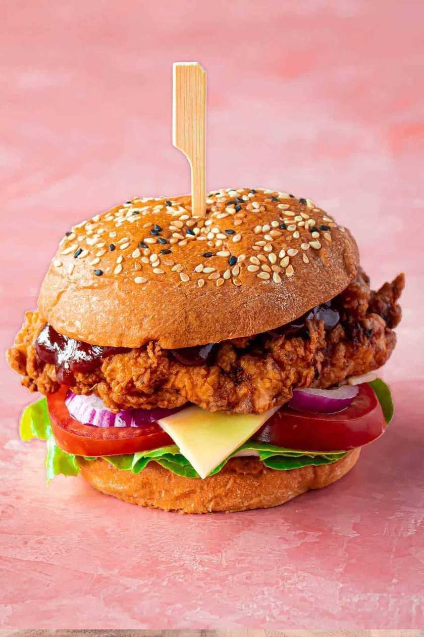 Crunchy Chicken Burger