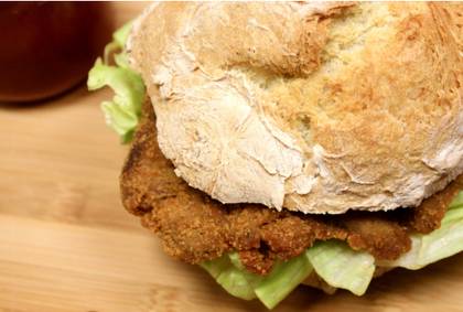 Breaded Steak Sandwich