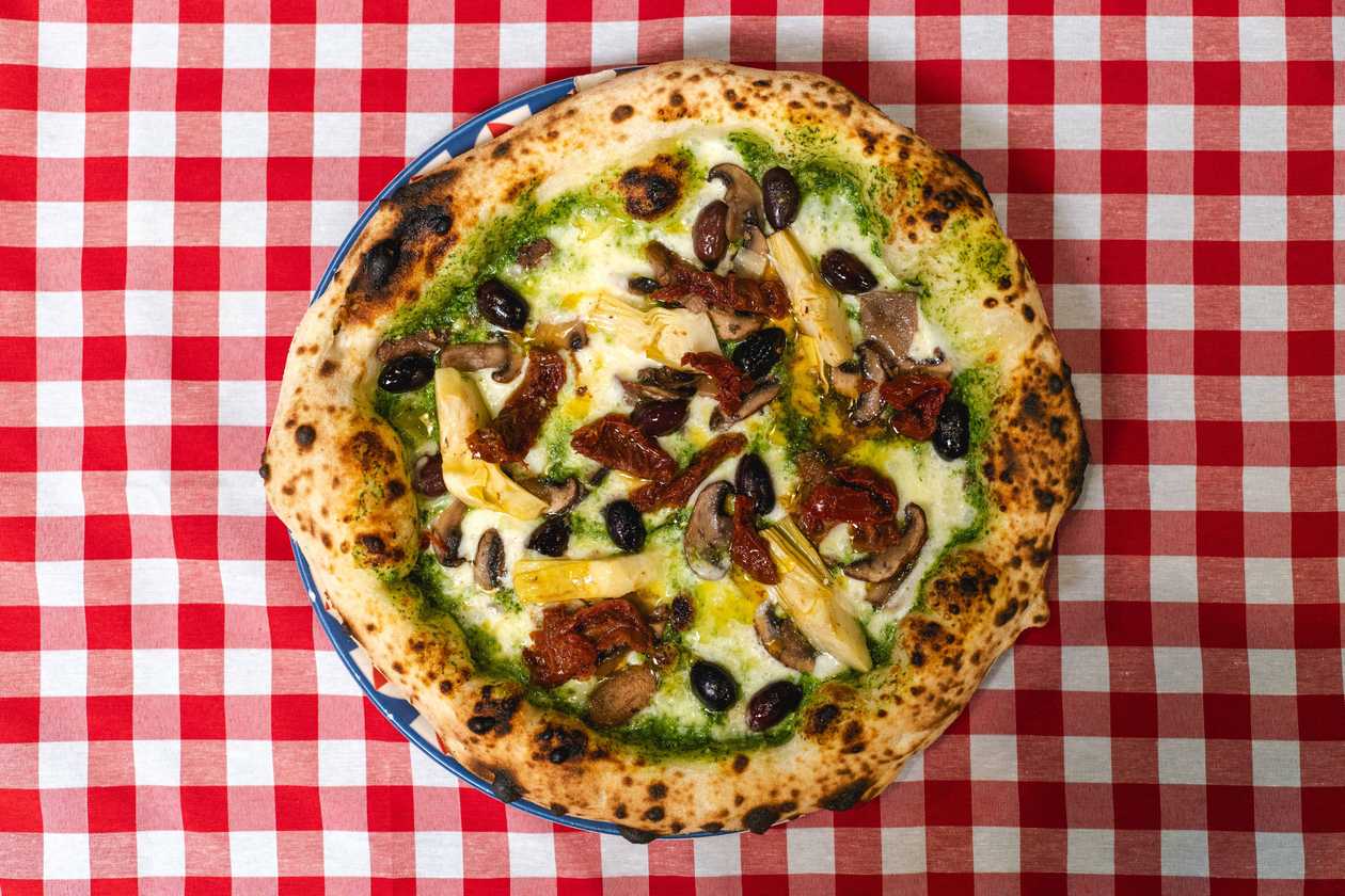 Pizza vegetariana