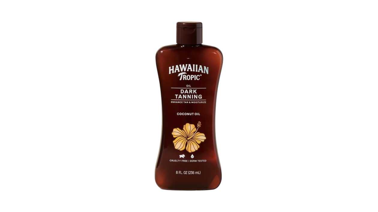 HAWAIIAN TROPIC  DARK TANNING OIL 236 ML  075486087432