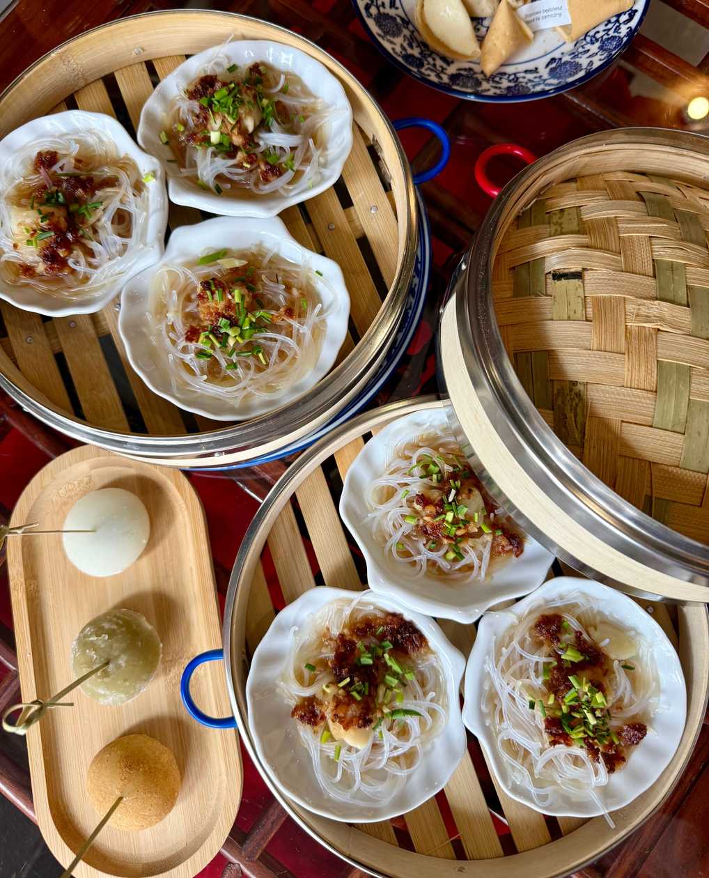 Przegrzebki z czosnkiem