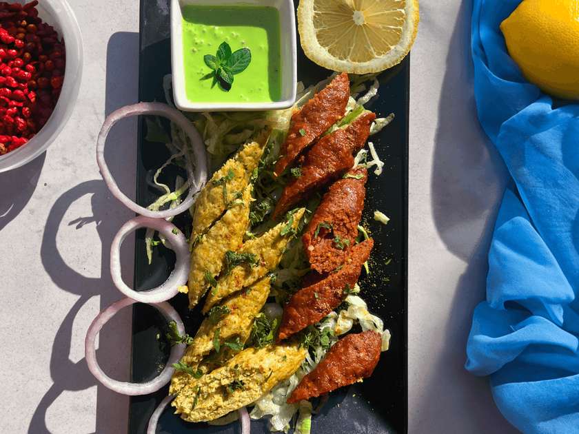 Mix Seekh Kebab