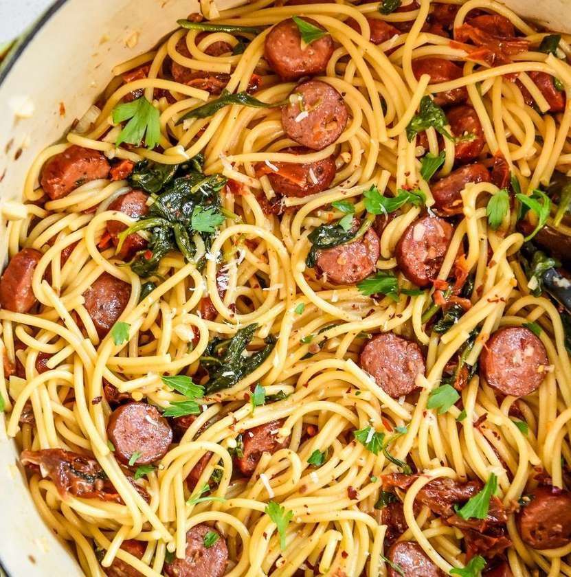 Sausage Noodles