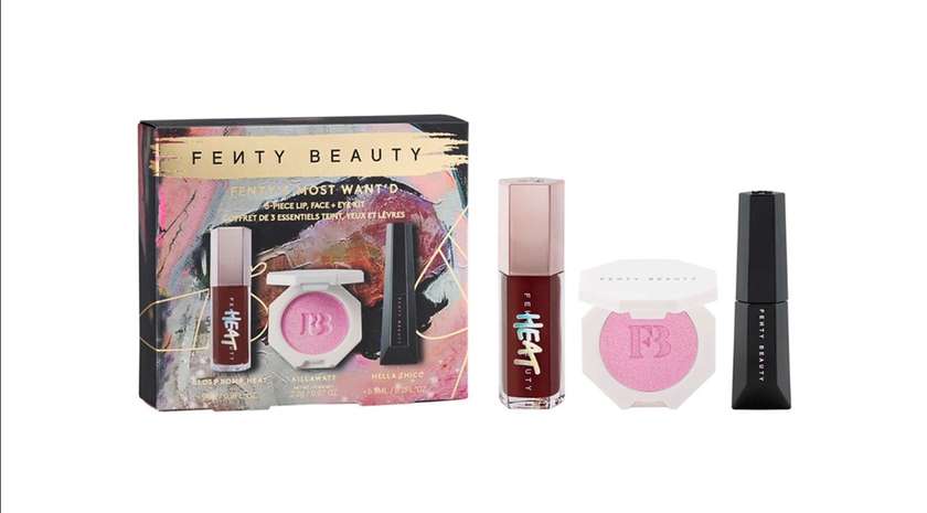 FENTY BEAUTY  FENTY'S MOST WANT'D 3-PIECE LIP, FACE + EYE KIT  840026675611