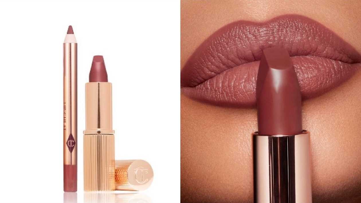 CHARLOTTE TILBURY  PILLOW TALK 2. MEDIUM LIP KIT TRAVEL SIZE  5060696178013