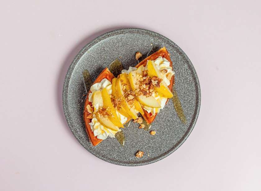 Ricotta waffle