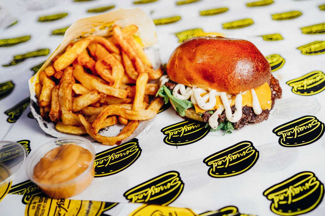 Classic Truffle Burger Menu