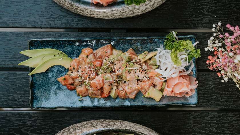 Avocado tatar Salmon