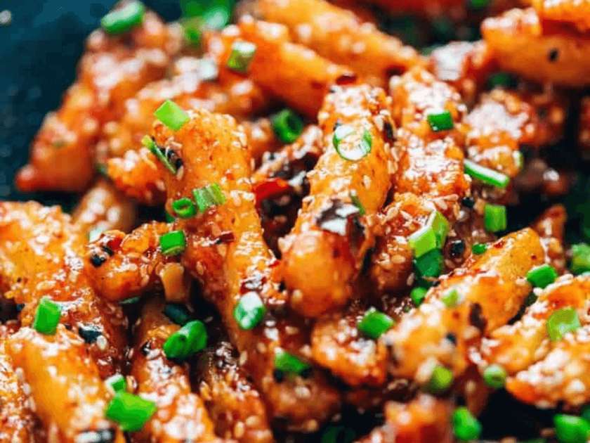 Medové chilli zemiaky