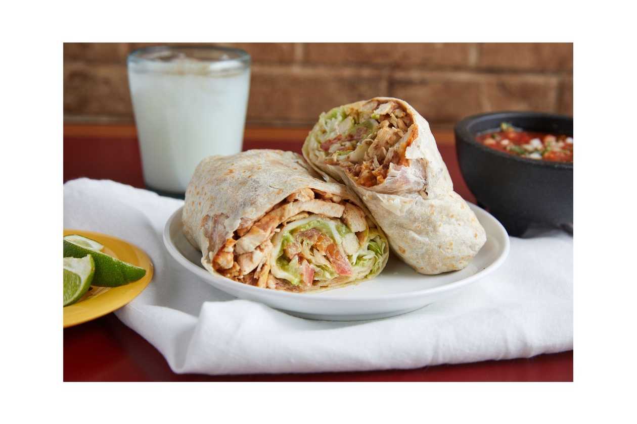 Meniu Burrito kebab pui in lipie 300g