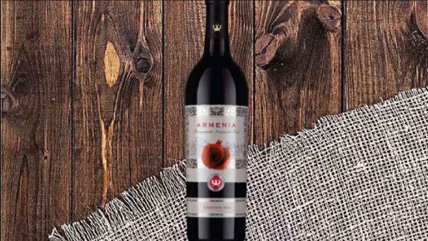 Granátové víno Armenia 0,75 l