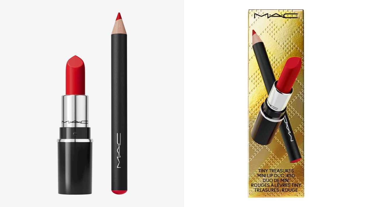 MAC  MINI LIP DUO RED  773602719099
