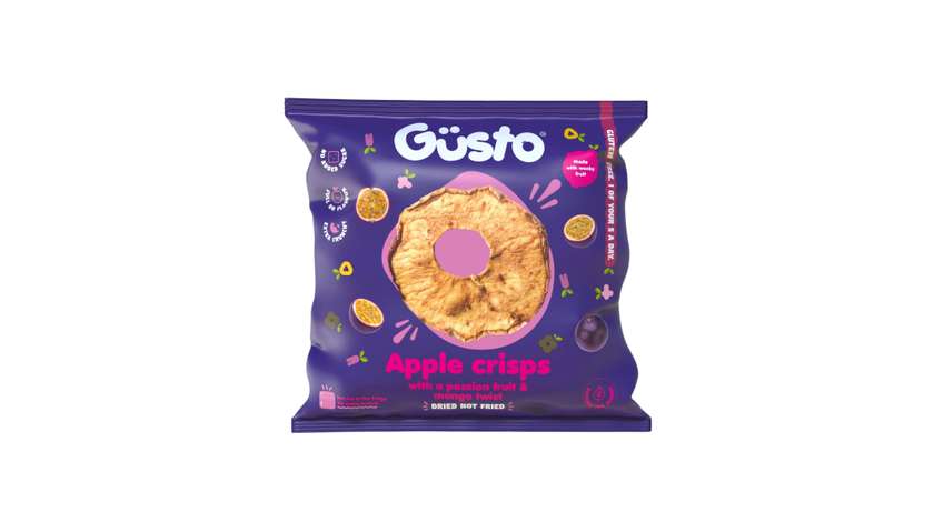 Gusto Apple Crisps Passionfruit Twist - 20g