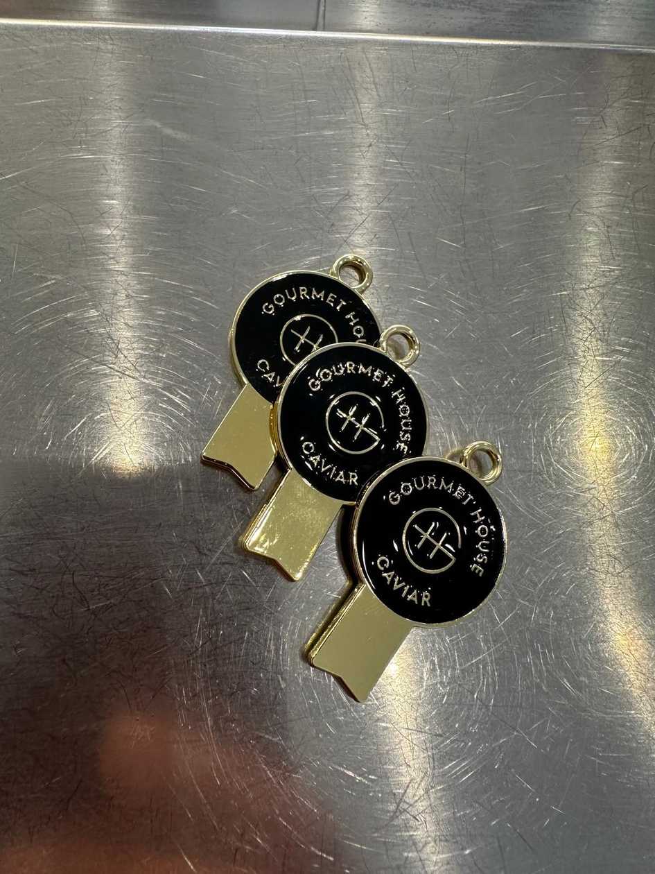 Gourmet House key chain/tin opener