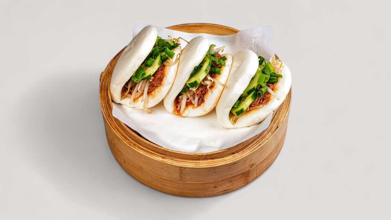 Bao z Szarpaną Wołowiną 🥩 3 szt.