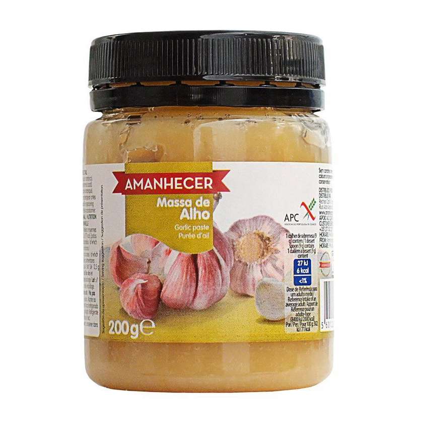 Amanhecer Massa de Alho 200g