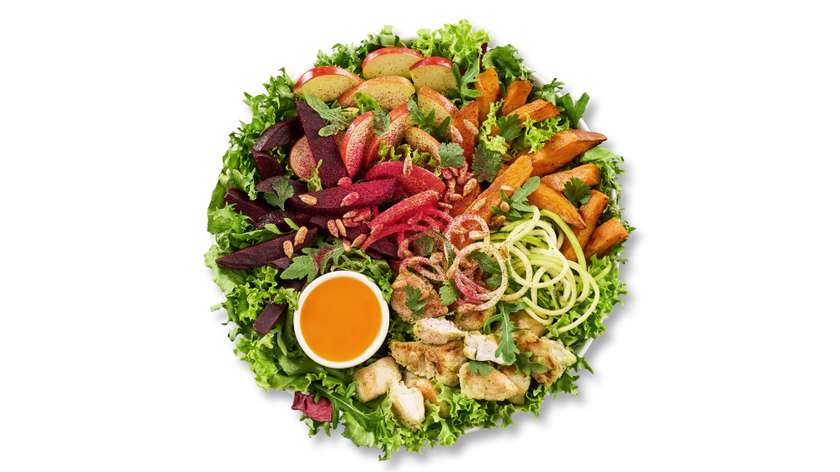 Sa艂atka Kurczak Batat