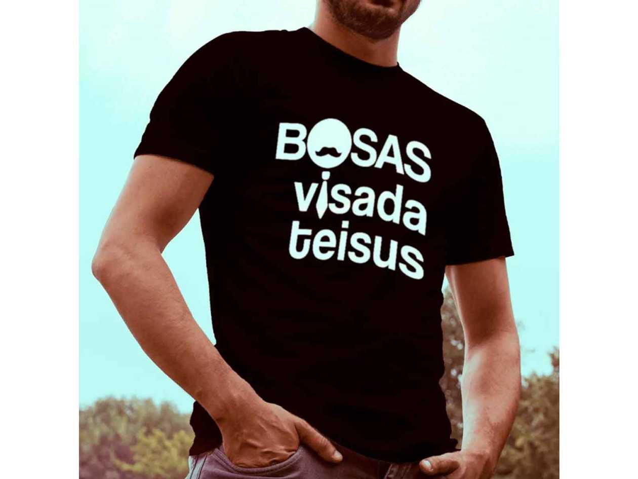 Marškinėliai "Bosas visada teisus"