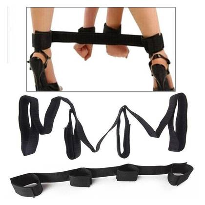 4 Bondage Cuffs with Nylon Straps