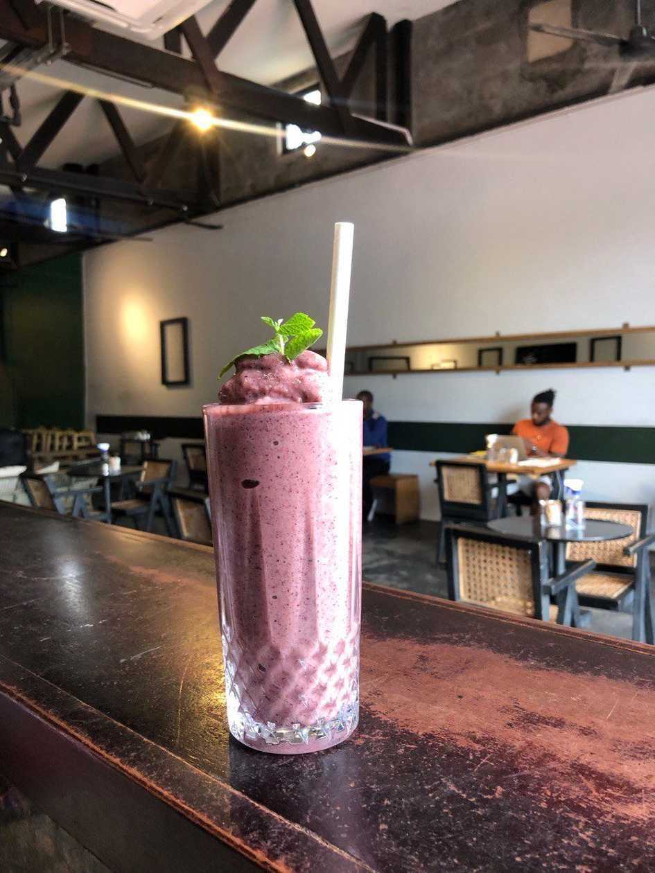 Blueberry Carrot Mango Smoothie