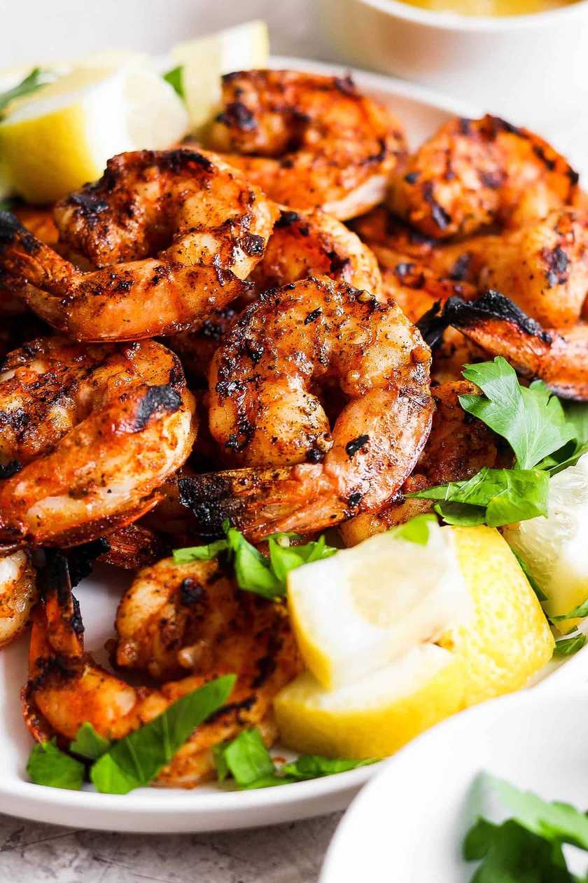 Girlled BBQ Shrimp