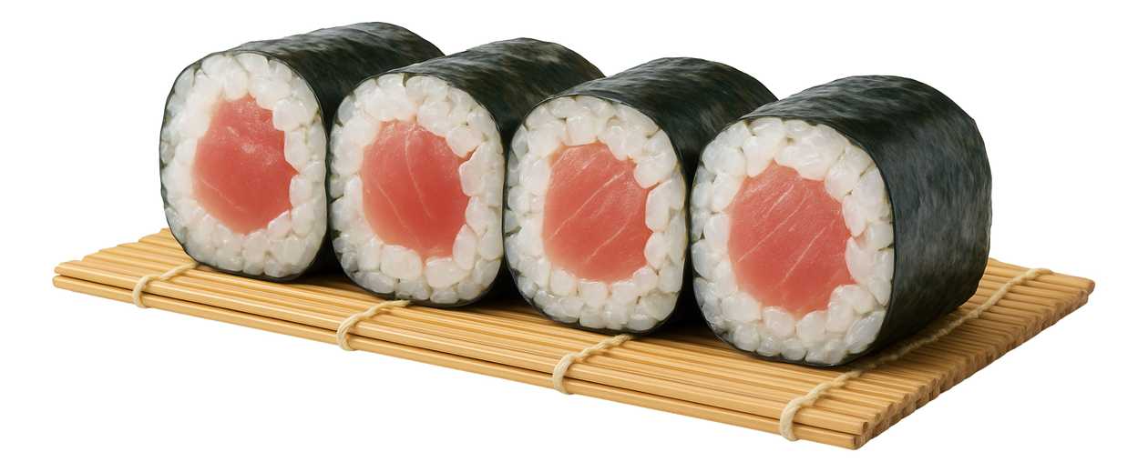 Uramaki tekka caviar