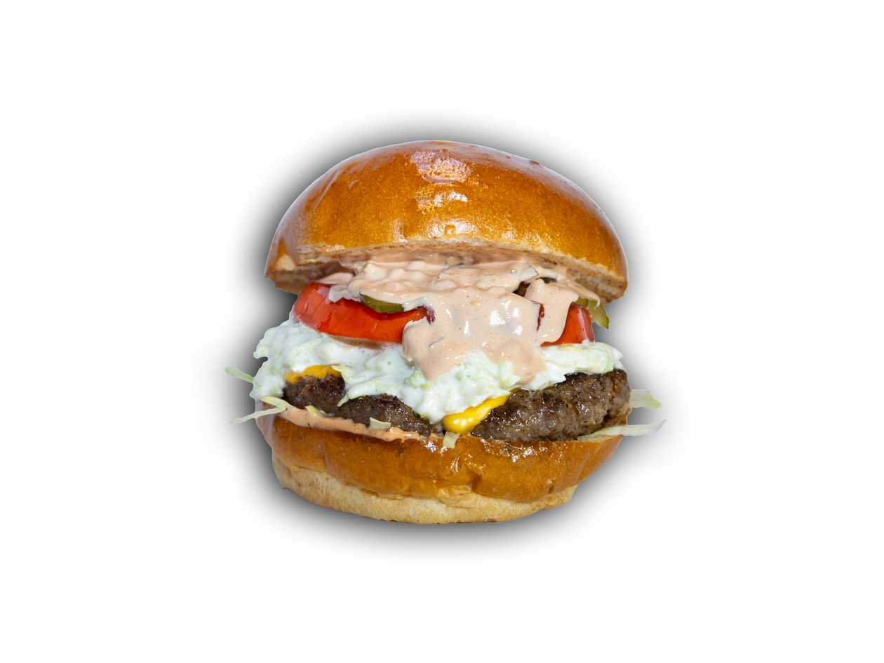 Beef Cheese Retroburger Meal