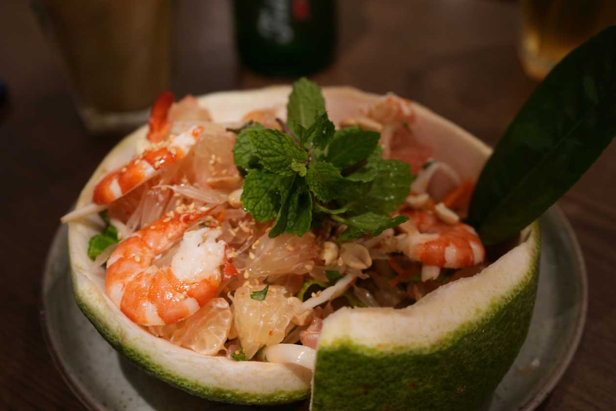 Pomelo Salad with Shrimp