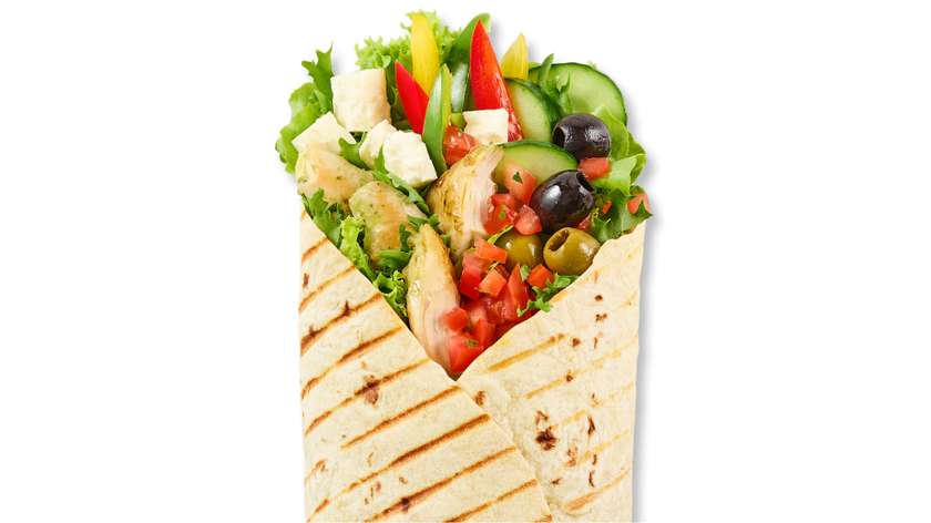 Wrap Santorini Kurczak