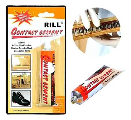 Rill Super Strong Adhesive Super Glue Net.40ML, 1 Unit